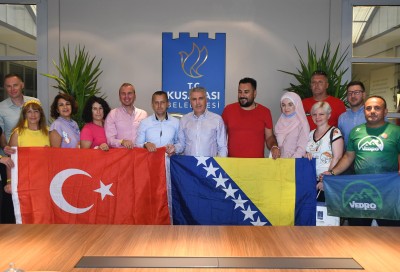 BOSNALI DAĞCILARDAN KUŞADASI BELEDİYESİ’NE ZİYARET