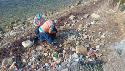 ÇEVREYE DUYARSIZ VATANDAŞLARIN OLUŞTURDUĞU KİRLİLİĞE ANINDA MÜDAHALE