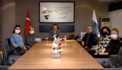 MEKSİKA’DAKİ KAZADA YAŞAMINI YİTİREN ARZU’NUN ANNESİNDEN BAŞKAN GÜNEL’E ZİYARET