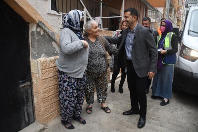 BAŞKAN ÖMER GÜNEL’İN DESTEĞİ YÜREKLERİ ISITIYOR