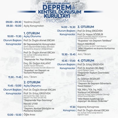 KUŞADASI BELEDİYESİ’NDEN DEPREMLE MÜCADELEYE BİLİMSEL YAKLAŞIM