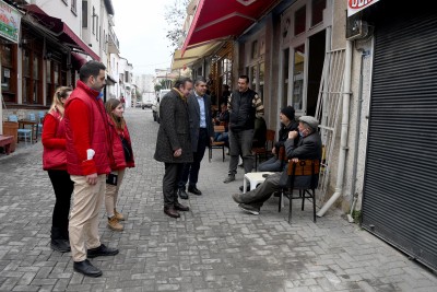 KUŞADASI BELEDİYESİ YÖNETİCİLERİNDEN ESKİ KUŞADASI’NA ZİYARET