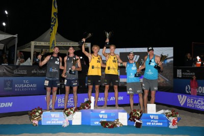 DÜNYA VW BEACH PRO TOUR KUŞADASI’NI İZLEDİ