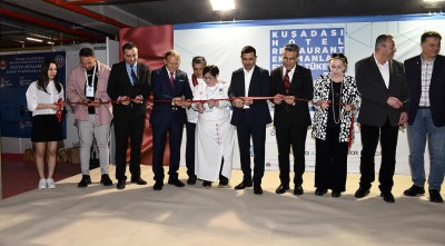 KUŞADASI OTEL RESTORAN EKİPMANLARI VE EV DIŞI TÜKETİM FUARI BAŞLADI