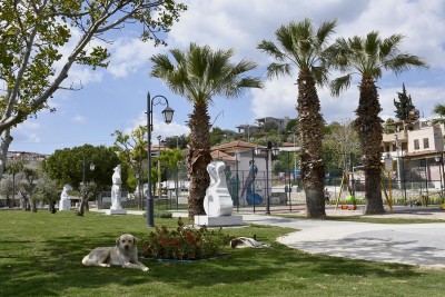 KUŞADASI BELEDİYESİ TEMALI PARKLARINA BİR YENİSİNİ DAHA EKLEDİ