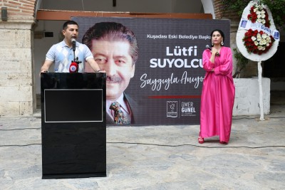 KUŞADASI BELEDİYESİ ESKİ BAŞKANI LÜTFİ SUYOLCU ÖLÜMÜNÜN 28. YILINDA ANILDI