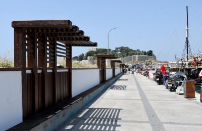 TARİHİ GÜVERCİNADA KALESİ’NE GİDEN YOLA ESTETİK DOKUNUŞ
