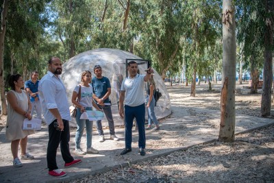 BAŞKAN ÖMER GÜNEL KAMPİNOVA’DAKİ ÇALIŞMALARI YERİNDE İNCELEDİ