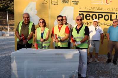 4. ULUSLARARASI KUŞADASI NEOPOLİS HEYKEL SEMPOZYUMU BAŞLADI