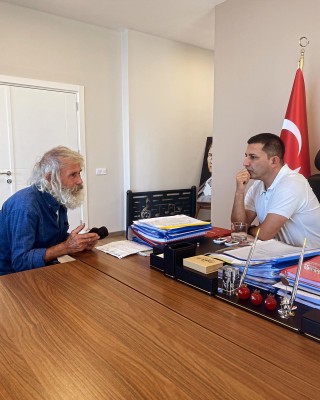 YANGININ YARALARINI KUŞADASI BELEDİYESİ SARDI