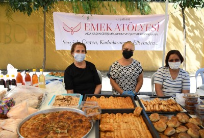 EMEK ATÖLYELERİ’NİN LEZZETLERİ YÖRESEL VE İYİ TARIM ÜRÜNLERİ SOKAĞI’NDA