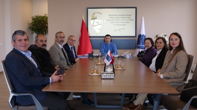 BAŞKAN ÖMER GÜNEL ENGELLİLER KÖYÜ YÖNETİCİLERİ İLE BULUŞTU