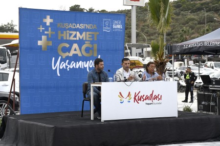 BAŞKAN ÖMER GÜNEL: “KUŞADASI’NA 4,5 YILDA REKOR YATIRIM YAPTIK”
