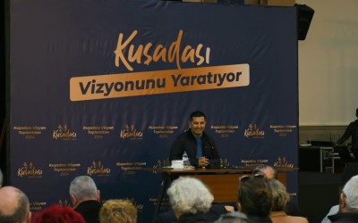 KUŞADASI GELECEK VİZYONUNU BAŞKAN ÖMER GÜNEL İLE BİRLİKTE ÇİZİYOR