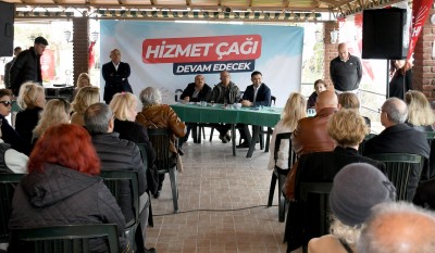 HALKIN BAŞKANI ÖMER GÜNEL SORUNLARLA BİRE BİR İLGİLENİYOR