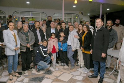 YAVANSU MAHALLESİ BAŞKAN ÖMER GÜNEL'İ BAĞRINA BASTI