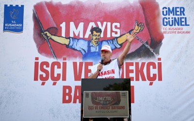 KUŞADASI BELEDİYESİ’NDE 1 MAYIS COŞKUYLA KUTLANDI