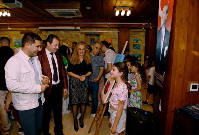 ‘ÇOCUK GÖZÜYLE DOĞA VE RENKLERİ’ İSİMLİ SERGİ İBRAMAKİ SANAT GALERİSİ’NDE