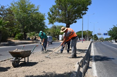 GÜZELÇAMLI’NIN REFÜJ VE KAVŞAKLARINA ESTETİK DÜZENLEME