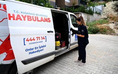KUŞADASI BELEDİYESİ’NİN HAYBULANS ARAÇLARI 2024’TE CAN DOSTLARA UMUT OLDU