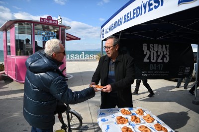 KUŞADASI BELEDİYESİ’NDEN 6 ŞUBAT DEPREMLERİ İÇİN ANMA ETKİNLİĞİ
