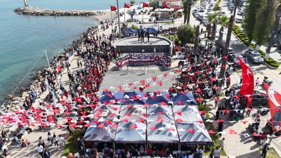APRIL 23 NATIONAL SOVEREIGNTY AND CHILDREN'S DAY WAS CELEBRATED WITH ENTHUSIASM IN KUŞADASI