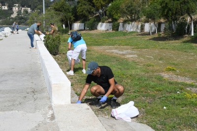 COASTAL AND SEA CLEANING WAS CARRIED OUT IN KUŞADASI WITHIN THE SCOPE OF 22ND APRIL EARTH DAY’