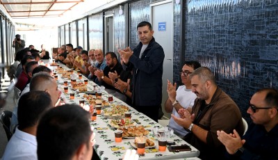 BAŞKAN ÖMER GÜNEL’DEN EMEKÇİ PERSONELİNE TEŞEKKÜR ZİYARETİ