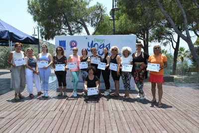 KUŞADASI’NDA DÜNYA YOGA GÜNÜ KUTLANDI