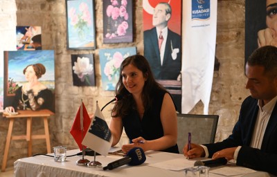 KUŞADASI’NDA LOZAN ANTLAŞMASI ETKİNLİĞİ: “LOZAN BİR KURUCU ANLATIDIR”