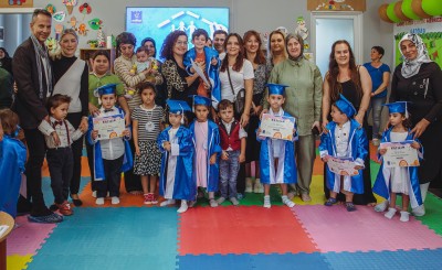 ANNE BABA ÇOCUK MERKEZİ’NDE 28’İNCİ KEZ MEZUNİYET HEYECANI YAŞANDI