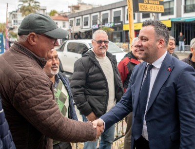 BAŞKAN VEKİLİ TAHSİN DEMİRTAŞ’TAN TAKSİCİ ESNAFINA ZİYARET