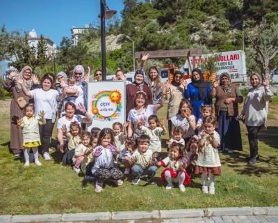 ANNE-BABA-ÇOCUK MERKEZİ’NDE BAHAR ETKİNLİĞİ