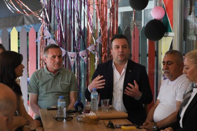 BELEDİYE BAŞKAN VEKİLİ TAHSİN DEMİRTAŞ İKİÇEŞMELİK MAHALLE KONSEYİ TOPLANTISINA KATILDI