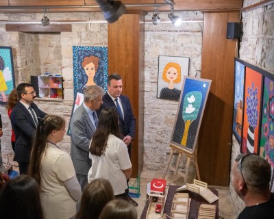19 MAYIS ÇOŞKUSU KARMA RESİM SERGİSİ İLE İBRAMAKİ’DE DEVAM ETTİ