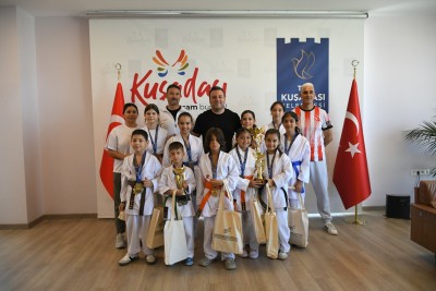 TATAMİNİN ŞAMPİYONLARI BAŞARILARINI BAŞKAN VEKİLİ DEMİRTAŞ İLE PAYLAŞTI